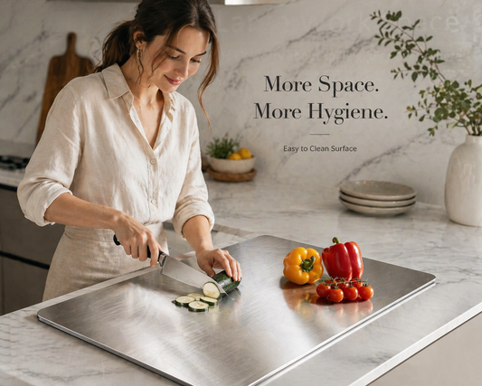 Stainless Steel Cutting Board – Hygienic, Durable & Easy to Clean