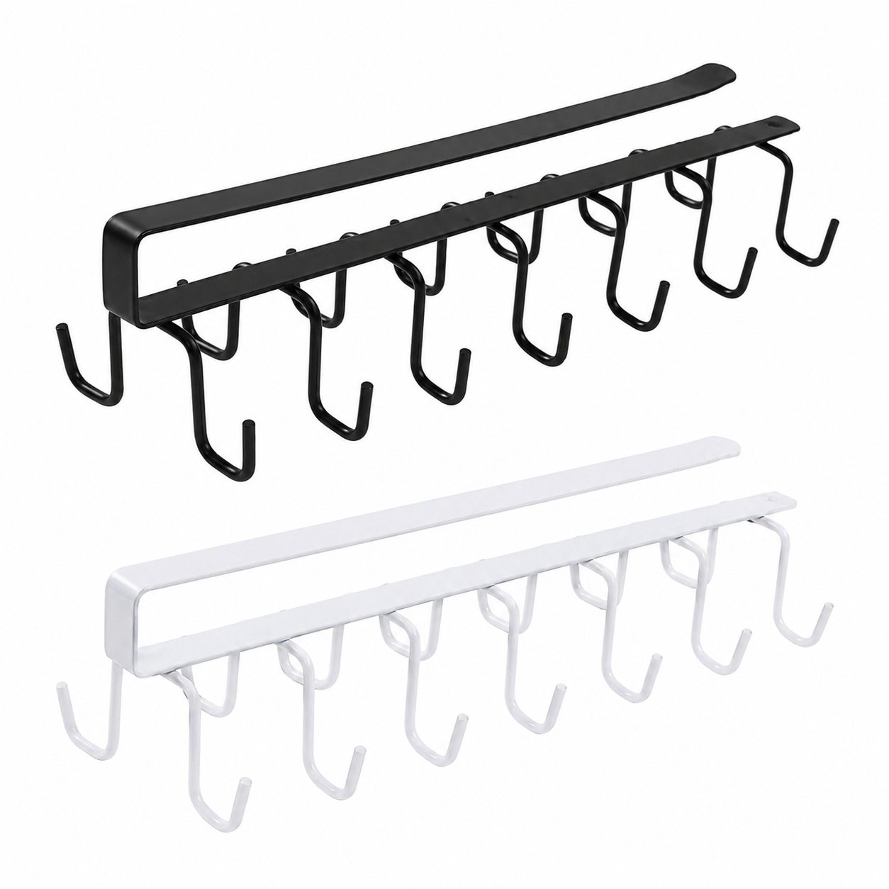 Vibrazo™ Under Shelf Mug Holder – Space Saving Kitchen Organizer