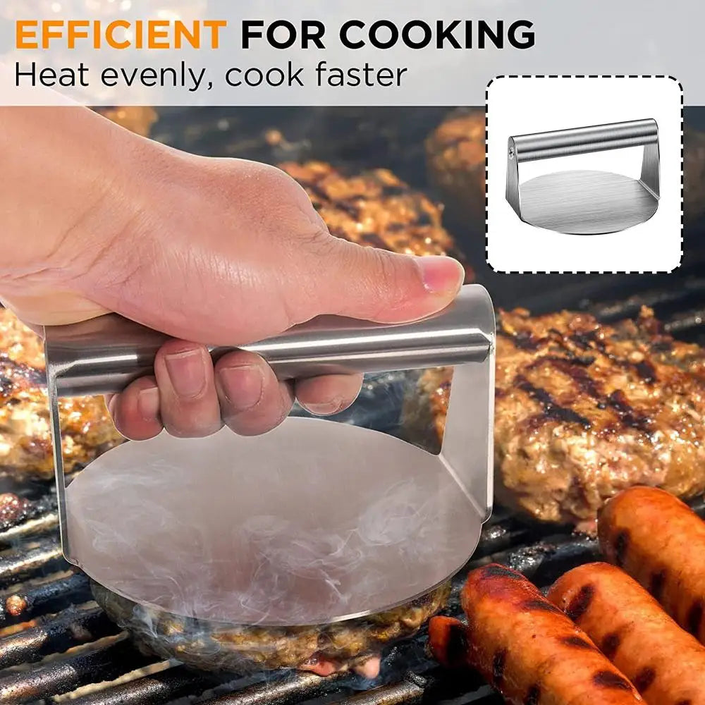Vibrazo™ Stainless Steel Burger Press (12cm)