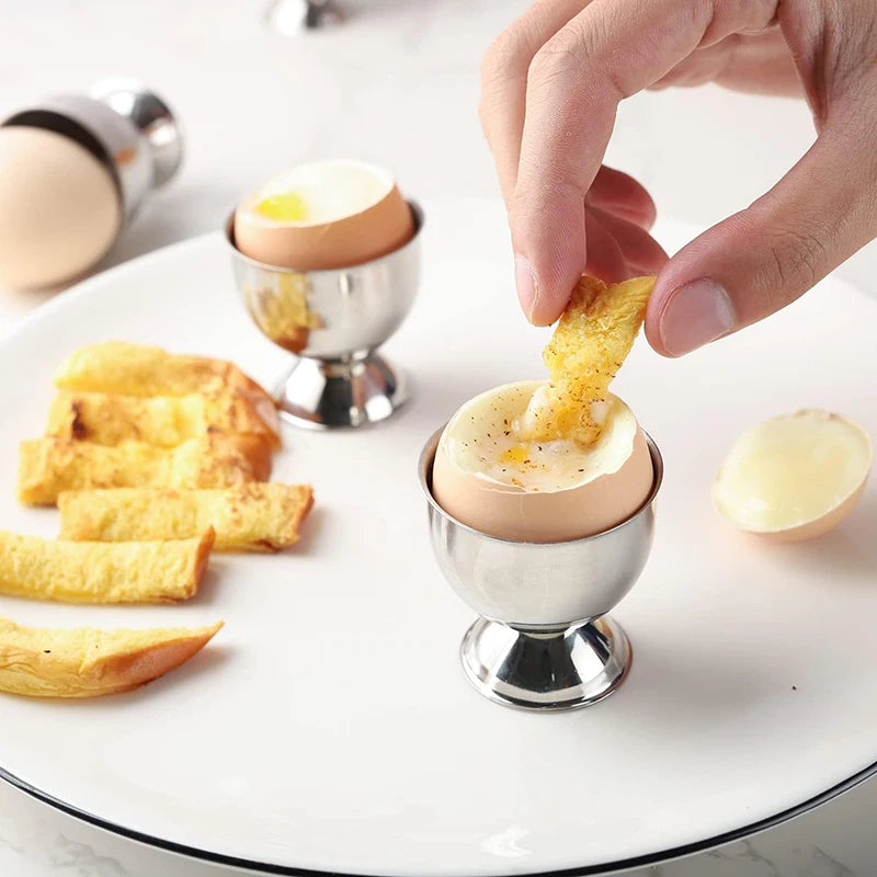 Stainless Steel Egg Topper Set | Perfect Boiled Egg Opener