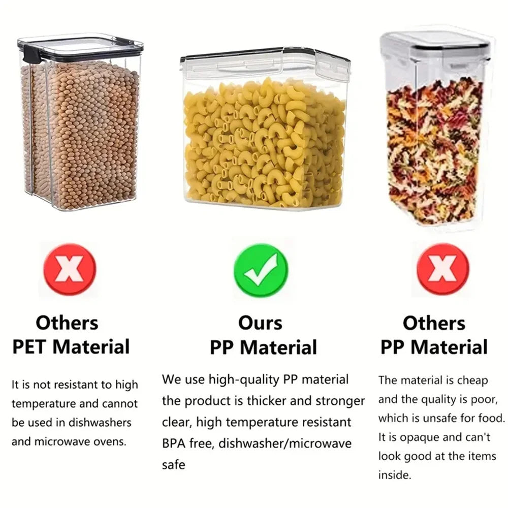Airtight Food Storage Containers Set – Keep Your Kitchen Organized & Fresh