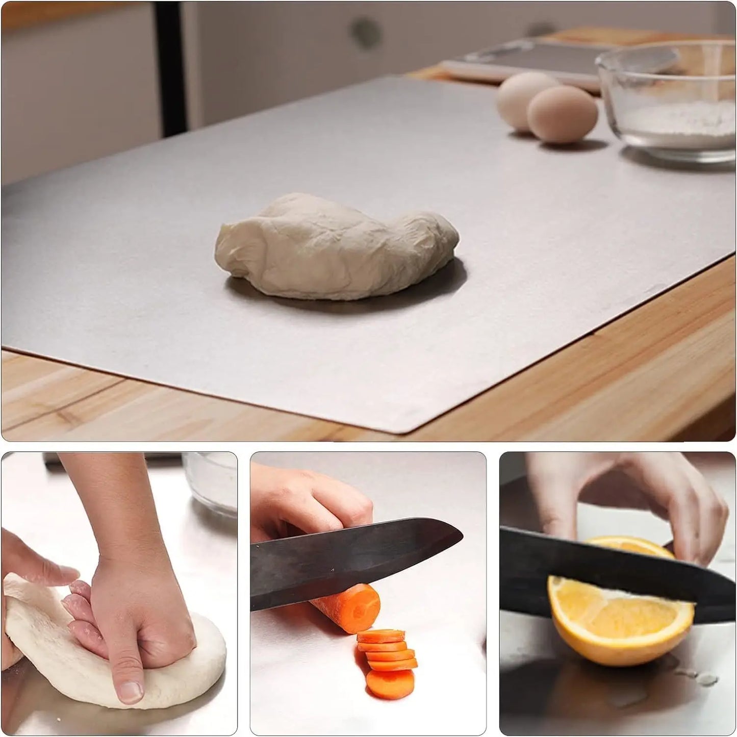 Stainless Steel Cutting Board – Hygienic, Durable & Easy to Clean