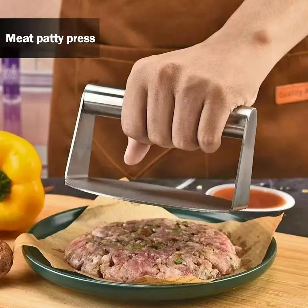 Vibrazo™ Stainless Steel Burger Press (12cm)