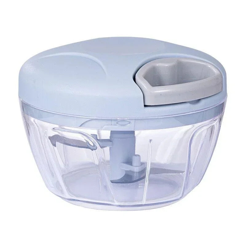 Manual Pull Food Chopper | Quick Garlic, Onion & Veg Cutter
