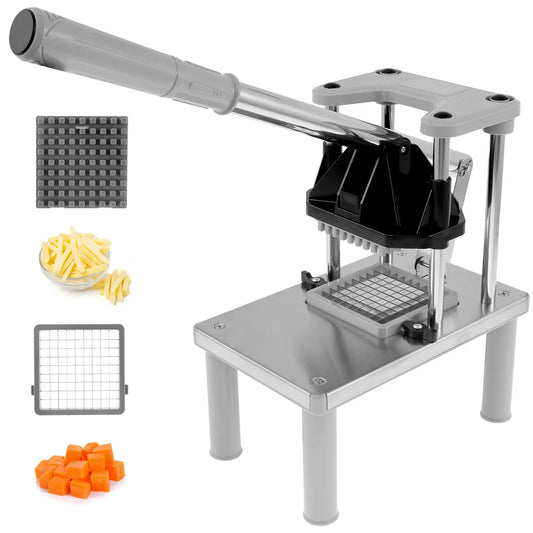 Professional Chip Cutter | Heavy Duty Stainless Steel Potato Slicer