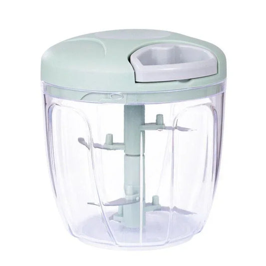 Manual Pull Food Chopper | Quick Garlic, Onion & Veg Cutter