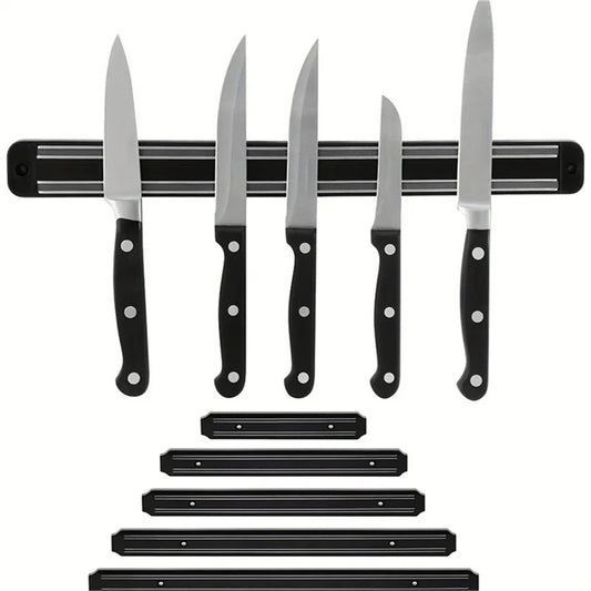 Vibrazo™ Magnetic Knife Holder – Clean & Safe Kitchen Storage