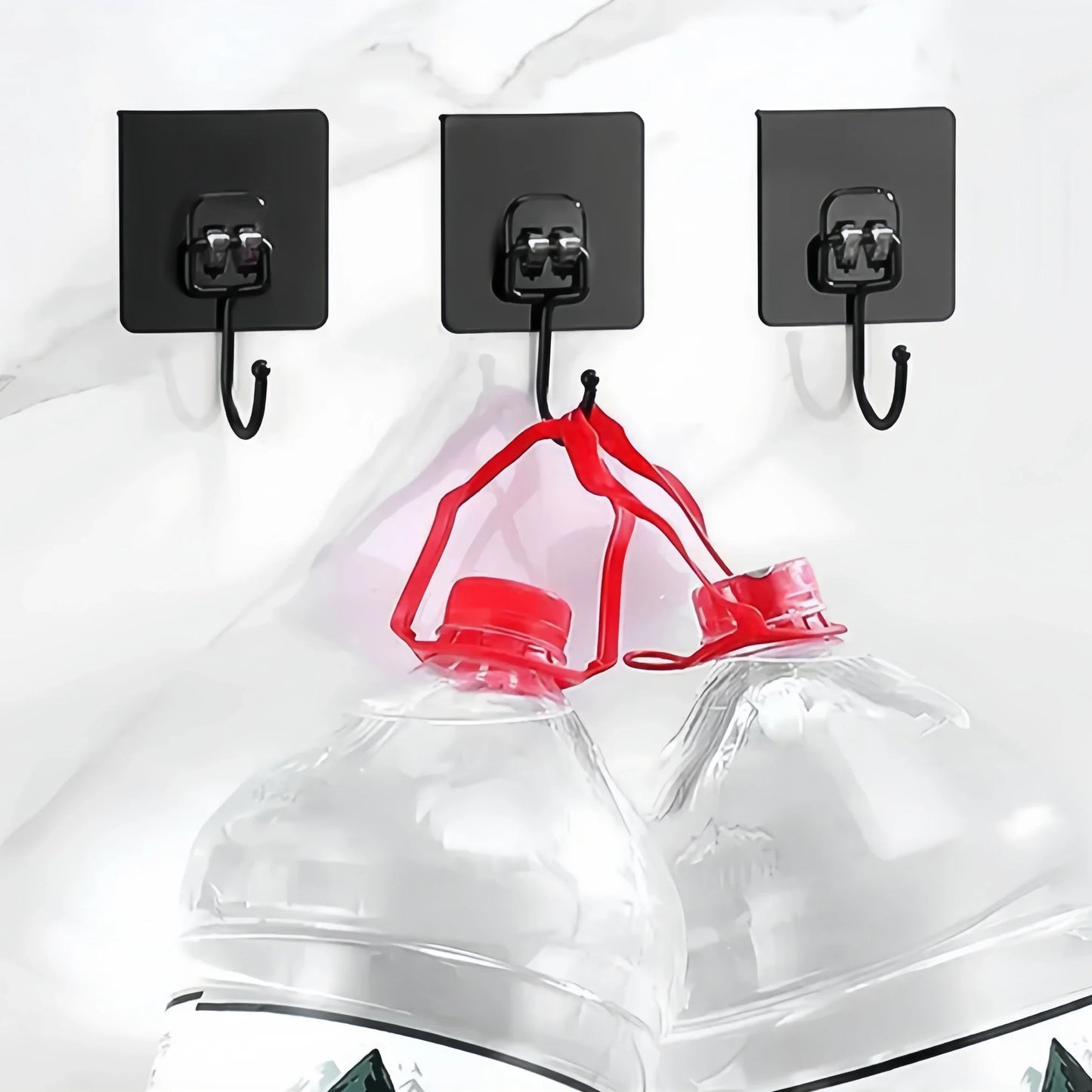 Vibrazo™ Adhesive Wall Hooks – No Drill Strong Hold (Multi-Pack)
