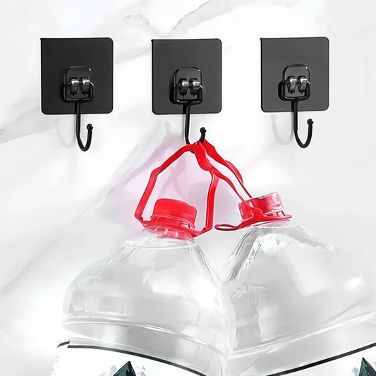 Vibrazo™ Adhesive Wall Hooks – No Drill Strong Hold (Multi-Pack)