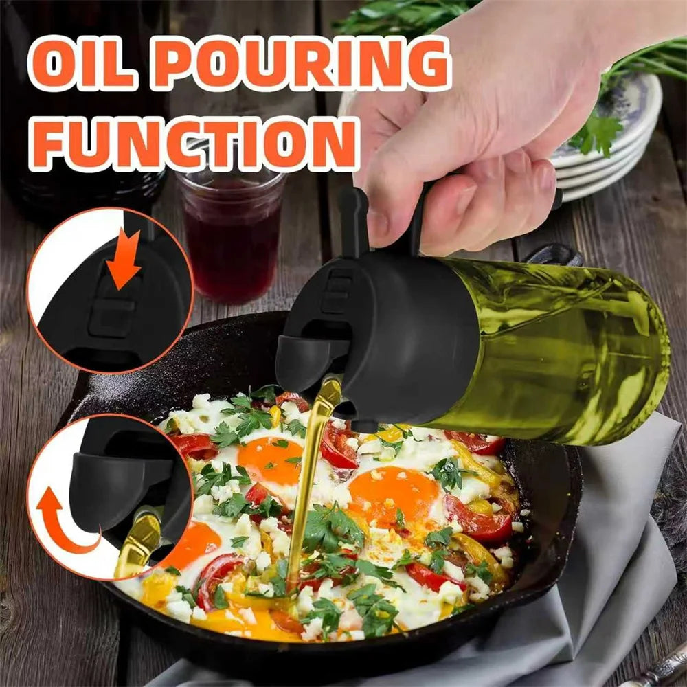 Vibrazo™ Premium Oil Sprayer & Pourer
